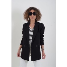 Zelish My Sister Siyah Blazer Ceket