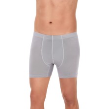 Yıldız Çamaşır Erkek Gri Bambu 3'lü Paket Boxer