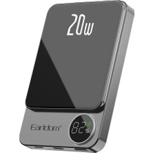 Fogy 15W Manyetik Güç Bankası 10000MAH, 20W Pd Hızlı Cep Telefonu Şarj Cihazı, Mag-Safe Harici Pil Için