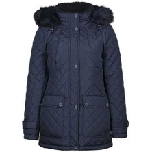 Tommy Hilfiger Kadın Kapüşonlu Mont TW2MP277-NAVY