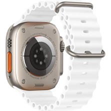 Ally Apple Watch 7-8 41MM 6-5-4 40MM Marine Silikon Kayış Kordon 3-2-1 38MM