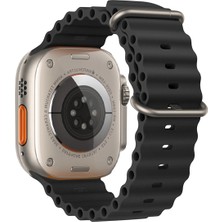 Ally Apple Watch 7-8 41MM 6-5-4 40MM Marine Silikon Kayış Kordon 3-2-1 38MM