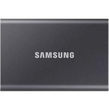 Samsung T7 1tb MU-PC1T0T/WW 1050MB-1000MB/SN USB 3.2 Gen2 Harici SSD Gri 3 Yıl Samsung Turkıye Garantili