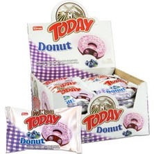 Today Donut Kek Yabanmersinli 35GR. 24 Adet (1 Kutu)