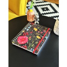 Victoria's Journals Spiralli Defter Sert Kapak 192 Sayfa 96 Yaprak 17X24 cm 90GR. Noktalı