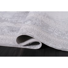 Almoss Halı Almoss Mocca Klasik 5191G Gri-Gri Makine Halısı