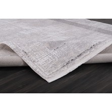 Almoss Halı Almoss Mocca Tarz 5218D Beyaz-Gri Makine Halısı