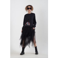 Zelish My Sister Friends Taşlı New Year Sweat