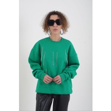 Zelish My Sister Taşlı Sweat