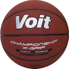 Voit BC2000 Championship Kompozit Deri 8 Panel 600 gr No 7 Basketbol Topu Turuncu