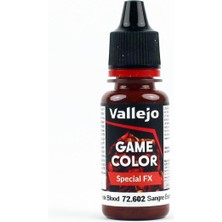 Vallejo 72602 18 ml. Thick Blood, Special FX Game Color Serisi Model Boyası