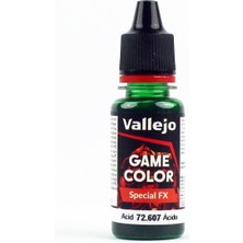 Vallejo 72607 18 ml. Acid, Special FX Game Color Serisi Model Boyası