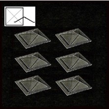 Schulcz 1802500 Atrium Şeffaf Tavan-Piramit 30° -Şeffaf-50