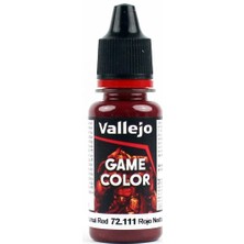 Vallejo 72111 18 ml. Nocturnal Red, Game Color Serisi Model Boyası