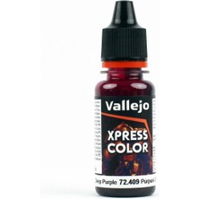Vallejo 72409 18 ml. Deep Purple, Xpress Game Color Serisi Model Boyası
