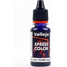 Vallejo 72410 18 ml. Gloomy Violet, Xpress Game Color Serisi Model Boyası