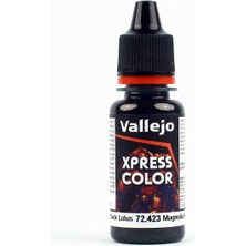 Vallejo 72423 18 ml. Black Lotus, Xpress Game Color Serisi Model Boyası