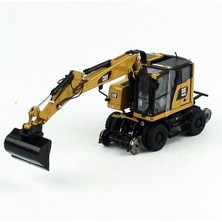 Diecast Masters 85662 1/50 Ölçek, Cat M323F Demiryolu Exkavatörü, Sergilemeye Hazır Metal Iş Makinası Modeli