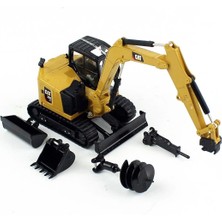 Diecast Masters 85596 1/50 Ölçek, Cat 308 Cr Mini Exkavatör, Sergilemeye Hazır Metal Iş Makinası Modeli