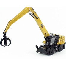 Diecast Masters 85958 1/50 Ölçek, Cat MH3040 Malzeme Toplayıcılı Exkavatör, Sergilemeye Hazır Metal Iş Makinası Modeli