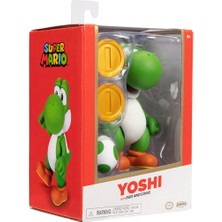 Super Mario Koleksi̇yoncu Kutusunda Ni̇ntendo Super Mari̇o Fi̇gure Yoshi̇ Yumurtalı 10 cm