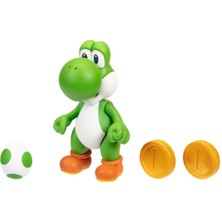 Super Mario Koleksi̇yoncu Kutusunda Ni̇ntendo Super Mari̇o Fi̇gure Yoshi̇ Yumurtalı 10 cm