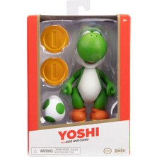 Super Mario Koleksi̇yoncu Kutusunda Ni̇ntendo Super Mari̇o Fi̇gure Yoshi̇ Yumurtalı 10 cm