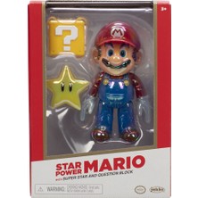 Super Mario Ni̇ntendo Super Mari̇o Fi̇gürü Mari̇o ve Star Koleksi̇yoncu Kutusunda 10 cm