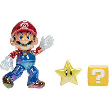 Super Mario Ni̇ntendo Super Mari̇o Fi̇gürü Mari̇o ve Star Koleksi̇yoncu Kutusunda 10 cm