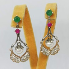 Firuze Gümüş Gümüş Küpe