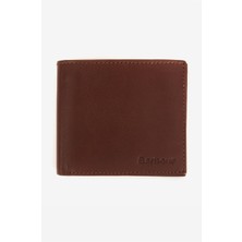 Barbour Colwell Gerçek Deri Billfold Cüzdan BR52 Brown/classic Tartan