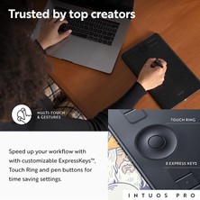 Wacom Intuos Pro Medium Bluetooth Grafik Çizim Tableti