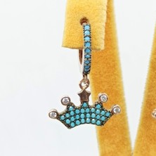 Firuze Gümüş Gümüş Küpe