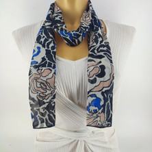 Tedz Collection Paredora Blue Dream Uzun Fular