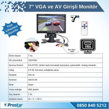 Navistar 7" VGA ve Av Girişli Araç Monitörü
