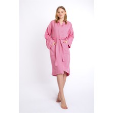 Sensomia Nora 100% Pamuklu Xl Beden Peştamal Bornoz Plaj Banyo Duş Deniz Havuz Bornozu