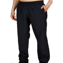 Enrıco Ferry Lacivert Erkek Mıcropoly Kumaş Düz Paça Büyük Beden Cepli Eşofman Altı EDY890B