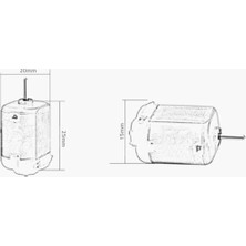 Misyon Deney Motoru - 3V-6V Dc Motor 10 Adet