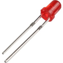 lodose LED 3mm Kırmızı Difused (10 Adet)