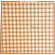 Arduino Delikli Plaket Pertinaks 10X10 cm Yüksek Performanslı Entegre Prototip Devre Elemanı