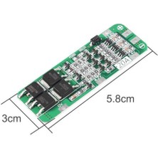 lodose 3s 20A 12,6V Bms Koruma Kartı Lityum Batarya 18650 Li-Ion Lipo Pr