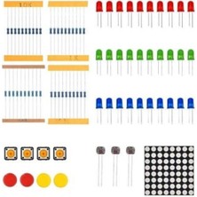Arduino Uno R3 Full Başlangıç Seti Kutulu 145 Parça 310 Adet Set