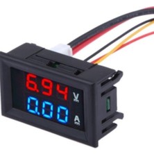lodose Dijital Voltmetre Dijital Ampermetre Dc 100V 10A Volt Akım