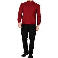 Marco Ferry Bordo Erkek Yarım Balıkçı Yaka Önden Fermuarlı Büyük Beden Eşofman Takımı EDY19130B