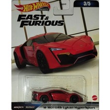 Hotwheels Fast Furious W Motors Lykan Hypersport