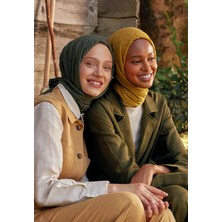 Fresh Scarfs Vual Crash Şal Tatlı Sarı