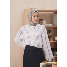 Fresh Scarfs Vual Crash Şal Köz Grisi