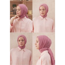 Fresh Scarfs Vual Crash Şal Soft Pembe