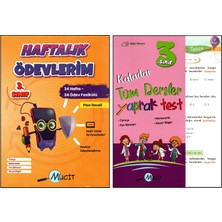 Mucit Yayınları Mucit 3. Sınıf Haftalık Ödevlerim+Yaprak Test 2 Kitap