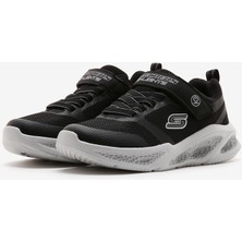 Skechers Skechers Meteor-Lights Büyük Erkek Çocuk Siyah Işıklı Spor Ayakkabı 401675L Bkgy